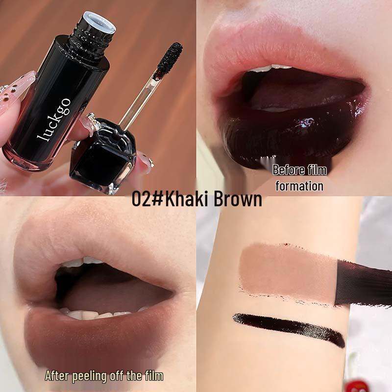 

LUCKGO Стійкий Матовий Водонепроникний Знімаючийся Корейський Стиль Глянц для Губ для Студентів 4g