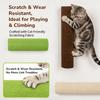 Cat Scratching Board Wall Mount Cat Climbing Frame Self-Adhesive Cat Scratching Post Kitten Wall Jump Platform Cat Toy Climbing Ladder Cat Climbing