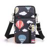 Waterproof Mobile Phone Bag Women's Mini Crossbody Bag Daily Multi-layer Zipper Purse Casual Outdoor Travel Nylon Bag