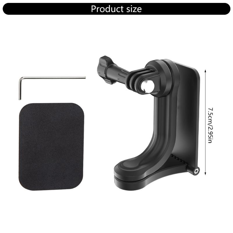180Rotation Magnetic Action Camera Holder Adhesive Plate For X5/Pocket 3/Action5 Camera for Stable Mounting Bracket