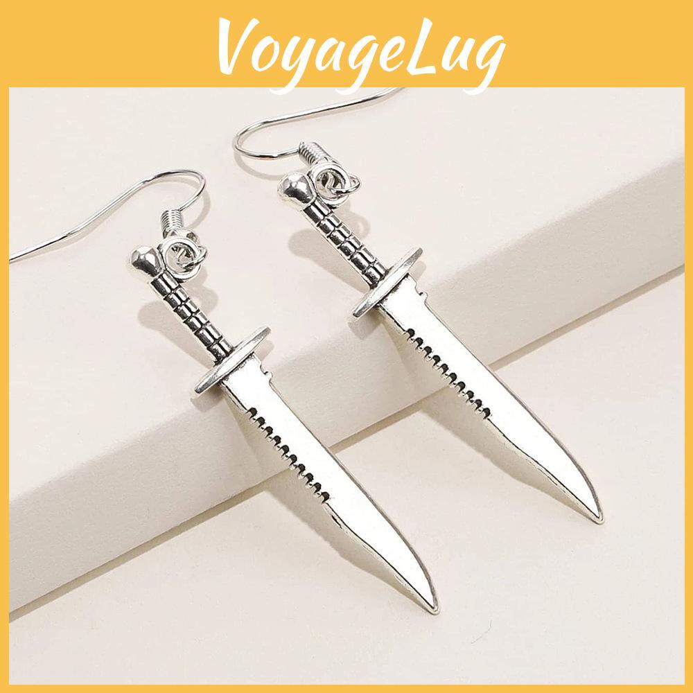 Trendy Geometric Sword-shaped Earrings For Women Alloy Fashion Jewelry 2021