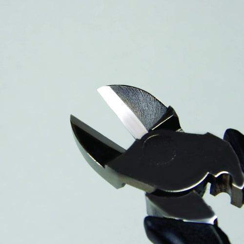 Fujiya Electrician Master Eccentric Thin-Blade Nippers 7700N-200BG 200mm Black Gold with Eccentric Mechanism for Easy Cutting of VA/VVF Wires