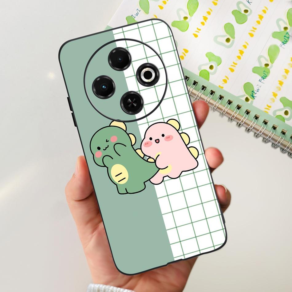 For Tecno Spark 30C Phone Case Spark30C 4G KI5 KI5n Elegant Printing Soft Silicone TPU Cases