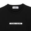 STONE ISLAND T-Shirt Round Neck Letter Pullover Short Sleeve Kids Tops Black 781621059-V0029