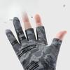 New Fishing Gloves for Men and Women Lascielli Non Slip Breathable Three Finger Cool Sun Protection Non Slip Fishing Gloves