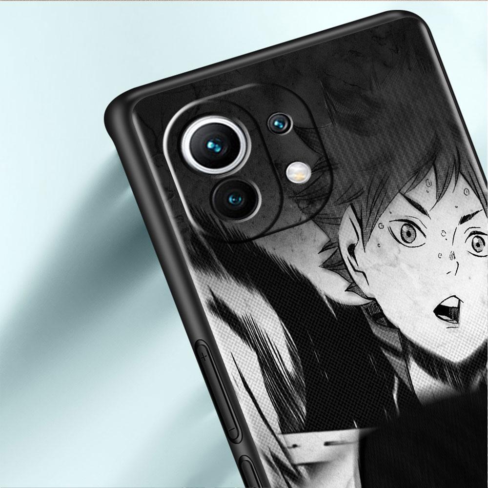 Haikyu!! Anime Funda Case For Xiaomi Mi 11 Lite 5G NE 11T Pro 10T 9T Note 10 12 12X 12S Ultra Soft Silicone Shell Phone Cover