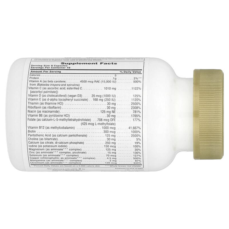 Source of Life®, Gold, The Ultimate Multivitamin Supplement, 90 Capsules