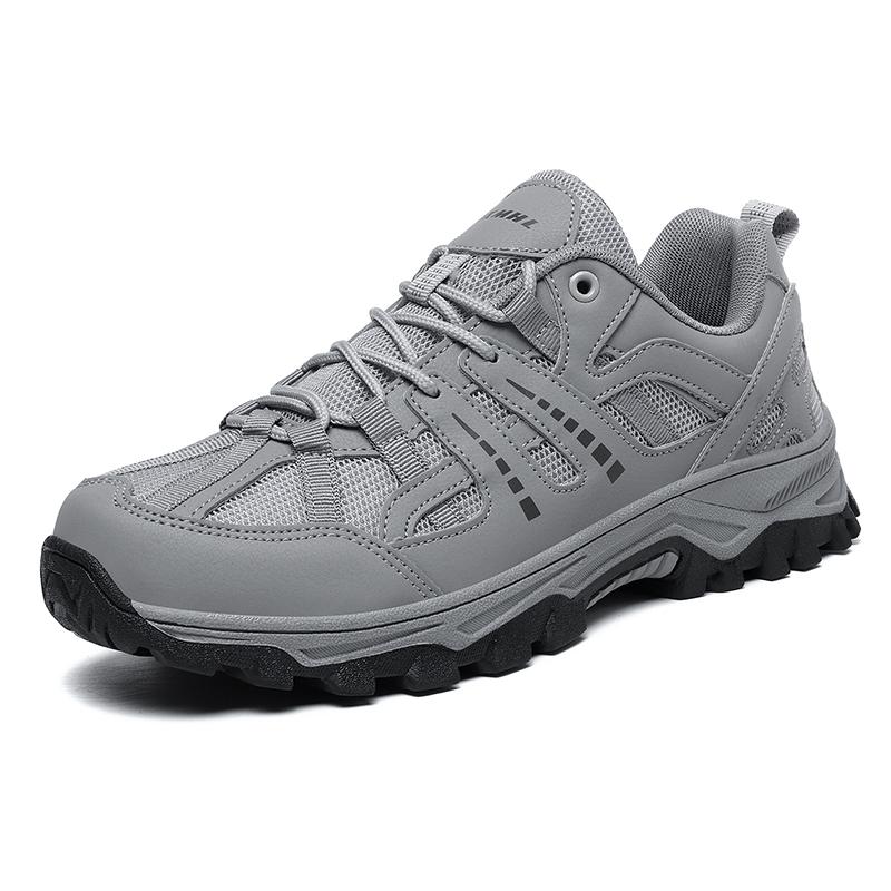 

Fashion Breathable Slip on Male Casual Footwear Anti-slip Men Outdoor Walking Shoes Leisure Walk Mesh Flats Fashion Mens Casual Sneakers 47 серый