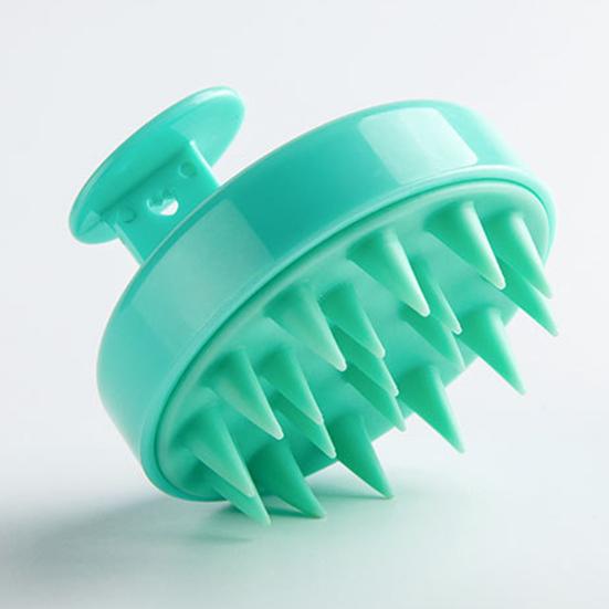 Spazzola Shampoo Manico Ergonomico Silicone Morbido Scrubber Cuoio Capelluto Stimola Punti di Agopressione del Cuoio Capelluto Favorisce la Circolazione Sanguigna Spazzola Massaggiante Cuoio Capelluto Spa