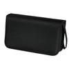 Hama CD Wallet Nylon 80, Black, 80 Discs, Black, Nylon
