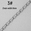 Handmade DIY Stainless Steel Necklace Bracelet Clavicle Chain Accessories