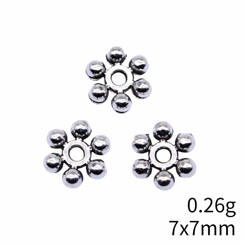 New Year's Day Jewelry Findings Small Torus Spacer Beads Accessories Parts Backpack Accessories