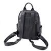 Leather Backpack Women'S Black Cowhide Women'S Backpack Trendy Fashion Versatile Soft Leather Women'S Bag