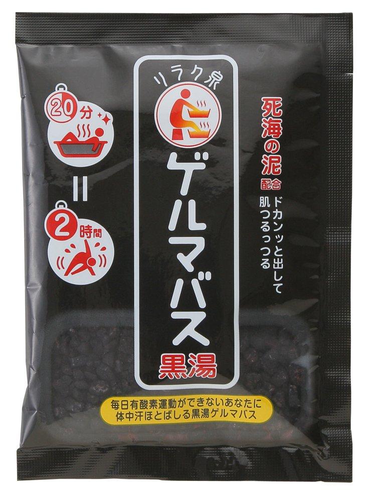 Relax Spring Germanium Black Organic Dead Sea Bath 40g Bath, Water, Sweat-Reducing, Refreshing, Germanium, Mud, Salts,