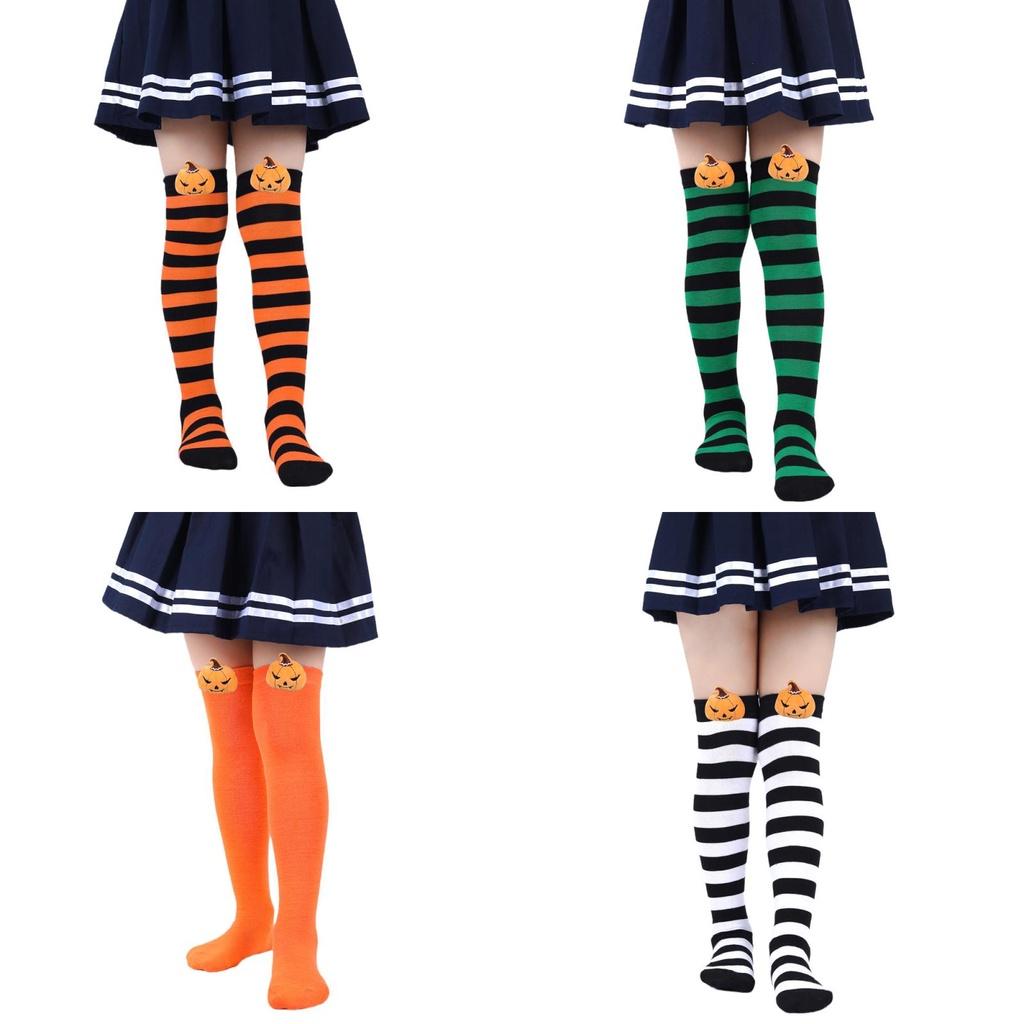 New Arrival Pumpkin Demon Halloween Socks For Kids Plush Toy Long Tube Socks