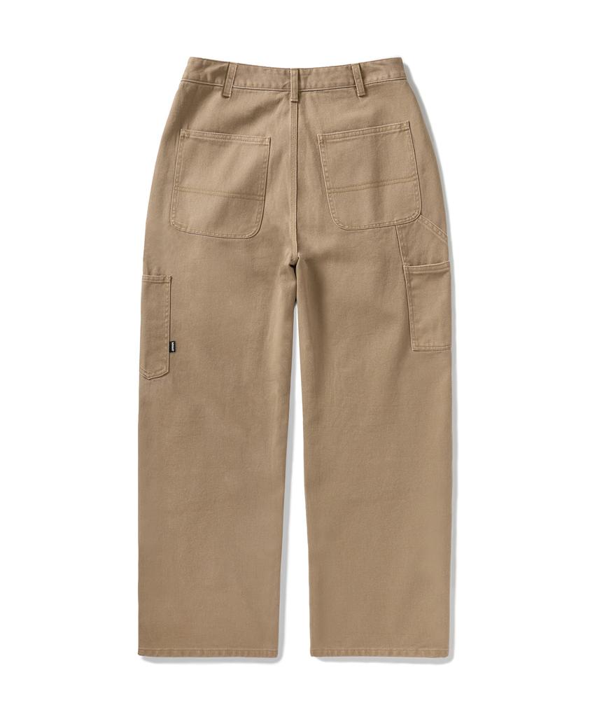 MINIMALPROJECT Wide Carpenter Cotton Pants Mpt118 [Beige]