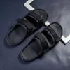 2025 New Men's Trendy Adjustable Sandals Soft Sole Beach Flip-Flops for Outdoor Summer Non-Slip Casual Slides Breathable Straps
