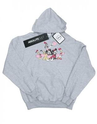 Damen/Damen Mickey Mouse Love Friends Kapuzenpullover