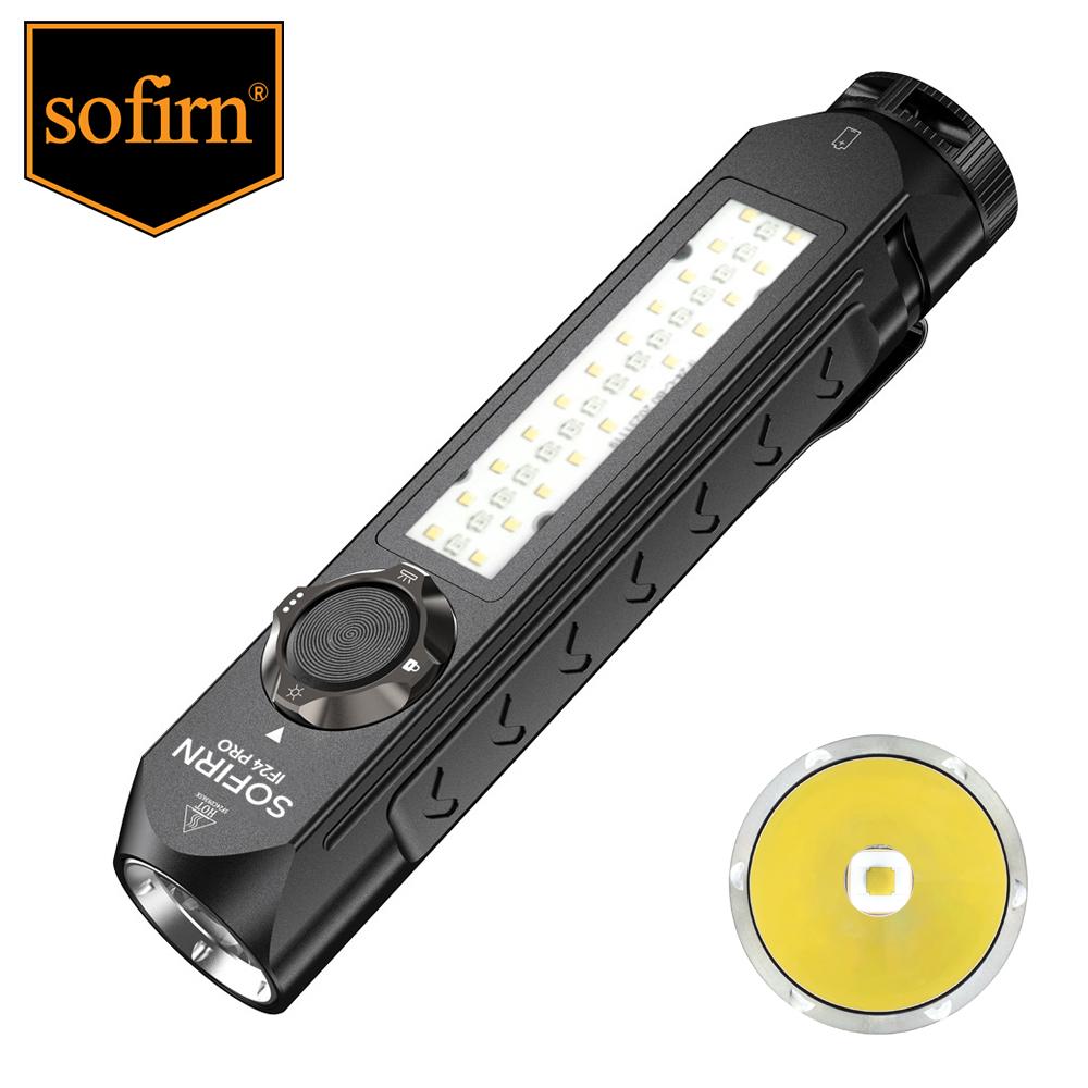 

Sofirn IF24 PRO 18650 Перезаряжаемые RGB фонарики SFT40 1800лм Понижающий драйвер 5000K