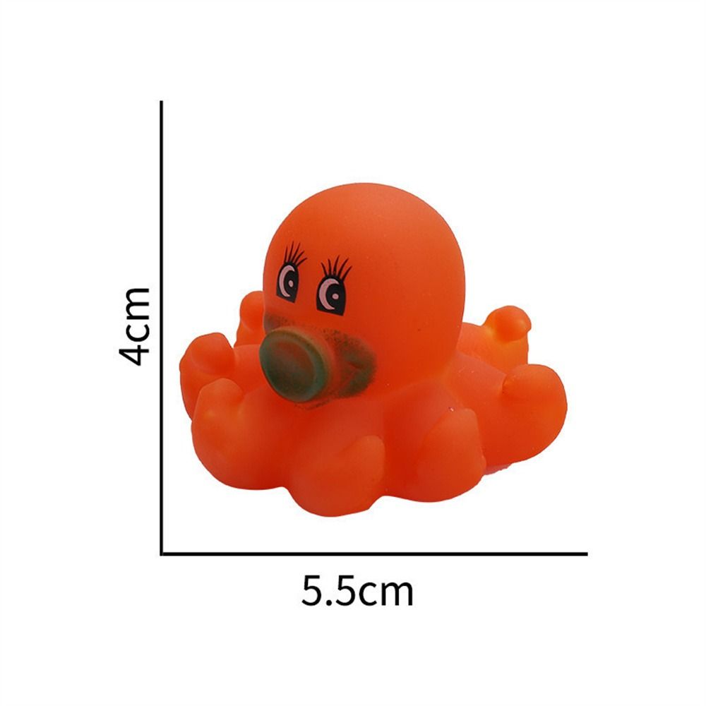 Squeeze Sound Squeaky Animals Bath Toys Swimming Water Toys Baby Bath Toys Float Shower Toy