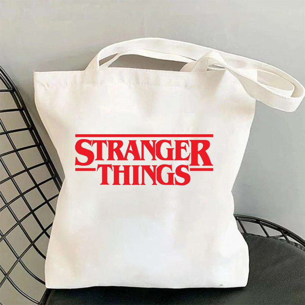 Stranger Things Fashion Student Canvas Bag