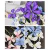 4 Pcs Artificial Renanthera Flower 29 Inch Long Stem Fake Orchid