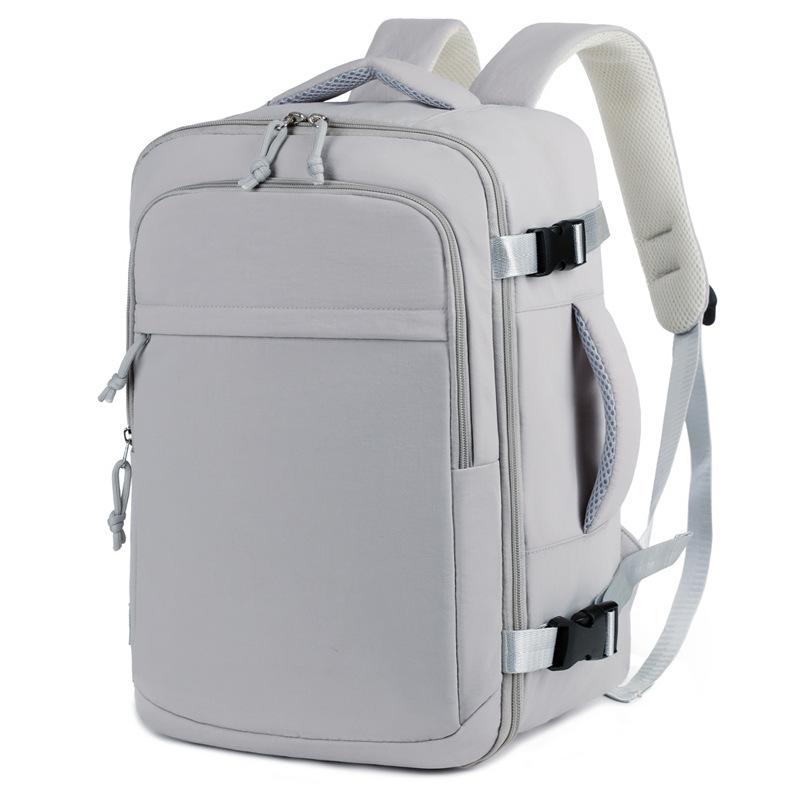 Schoolbag1011 New Travel Backpack Large Capacity Backpack Women's Light Business Trip Men's Multifunctional Computer Bag