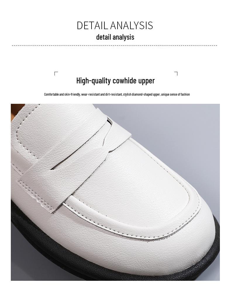 Autumn 2022 Korean Style Casual Slip-on Loafers for Middle-aged and Elderly Women