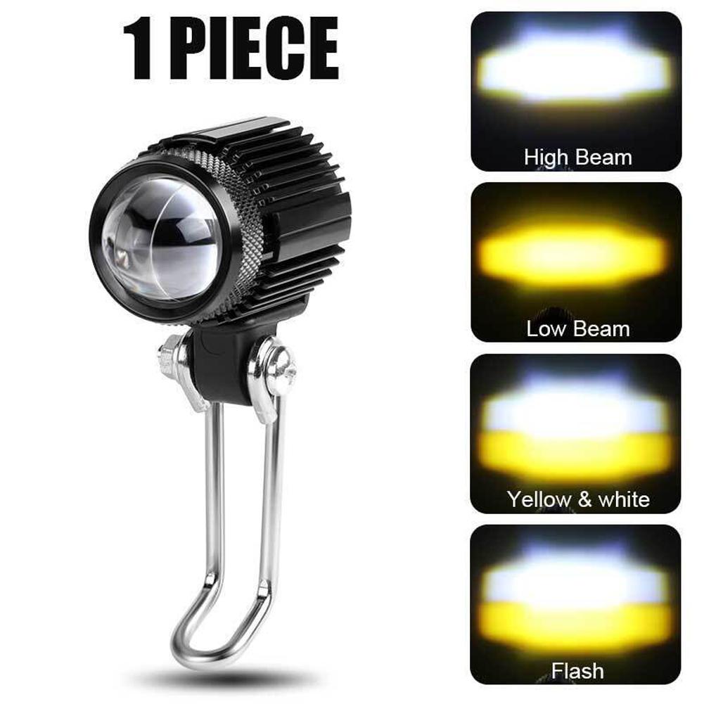 Motorcycle Led Spotlight Super Bright Waterproof External Headlight Auxiliary Fog Driving Light For Scooter