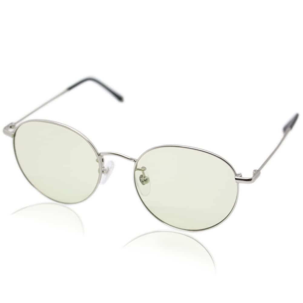 

Eight Tokyo Thinlite Reading Blue Light UV Boston Sabae Glasses, Women s, Cute, Blocking, 1.0, Stylish, Men s, Protection, Round, Style, Large, Metal,