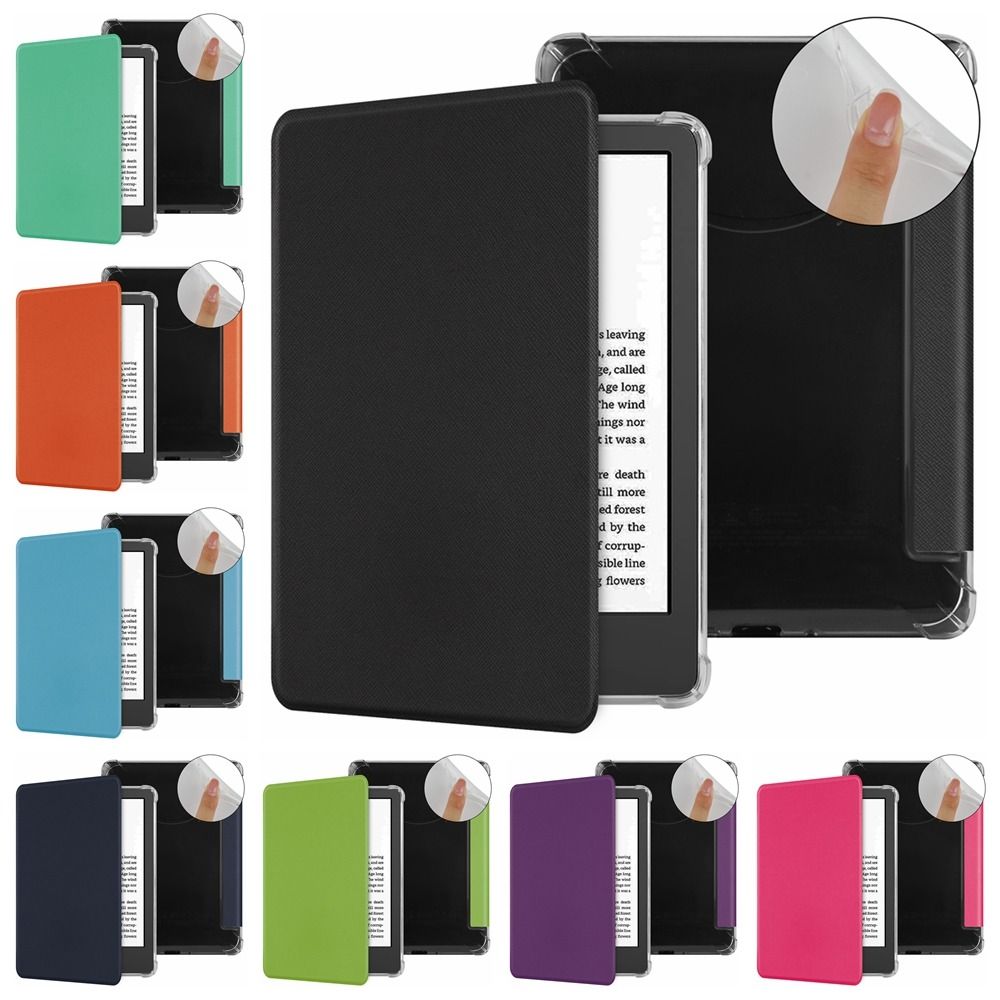 6.8" 11th Folio Case Auto Wake/Sleep Soft Protective Cover Wear Resistant TPU Shell for Kindle Paperwhite 2026 7 inch (12th Gen)