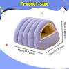 Bed Pet House Removable Hideaway Comfortable Soft Cat Nest for Indoor Cats Sleeping Resting