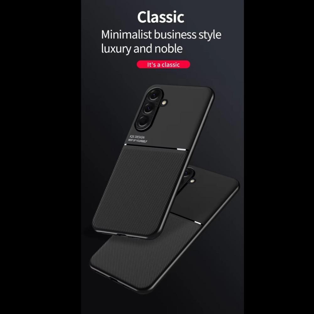 Business Magnetic Leather Texture Phone Case For OPPO Reno 15 14 Pro 15F 14F Invisible Stand Shockproof Armor Protection Cover