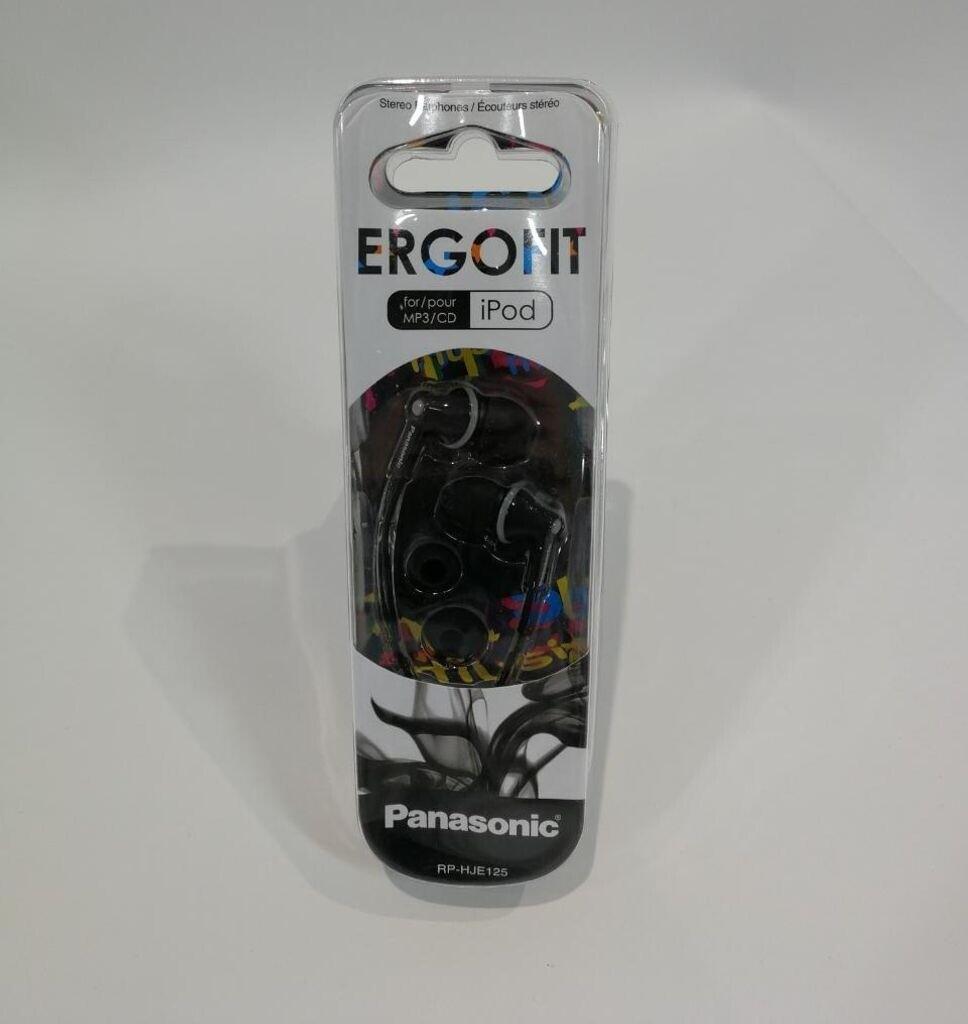 Headphones Panasonic RP-HJE125E RP-HJE125E-K Black
