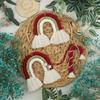 Macrame Rainbow Wall Hanging For Kids Room Decor Christmas Ornament Wall Hanging