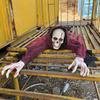 Halloween Horror Skull Crawler Floor Prop Scary Decor Haunted House Bar Party Prank Scene