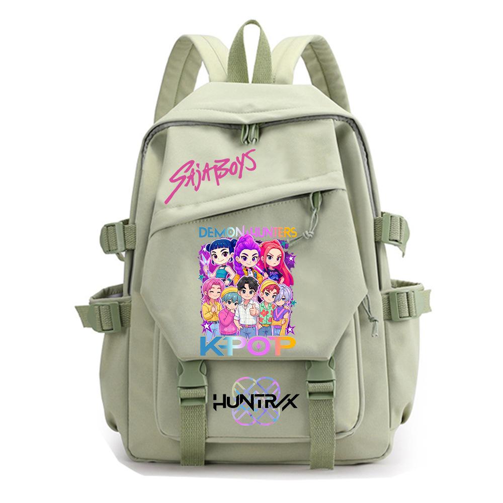 Peripheral Korean Edition SchoolBagtoreduce the Burden and Protect the Spine. Large-capacity Casual Backpack for Primary and Secondary School Students