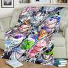 Dragon Ball! Pattern Blanket Warm Comfortable Flannel for Bedrooms, Sofas, Beds, Chairs, Picnics, Travel