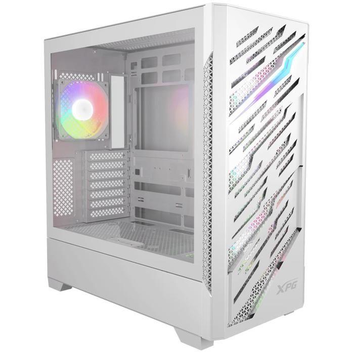 Boîtier PC - ADATA - Starker Air BTF - Blanc - E-ATX - Verre trempé - LED RVB