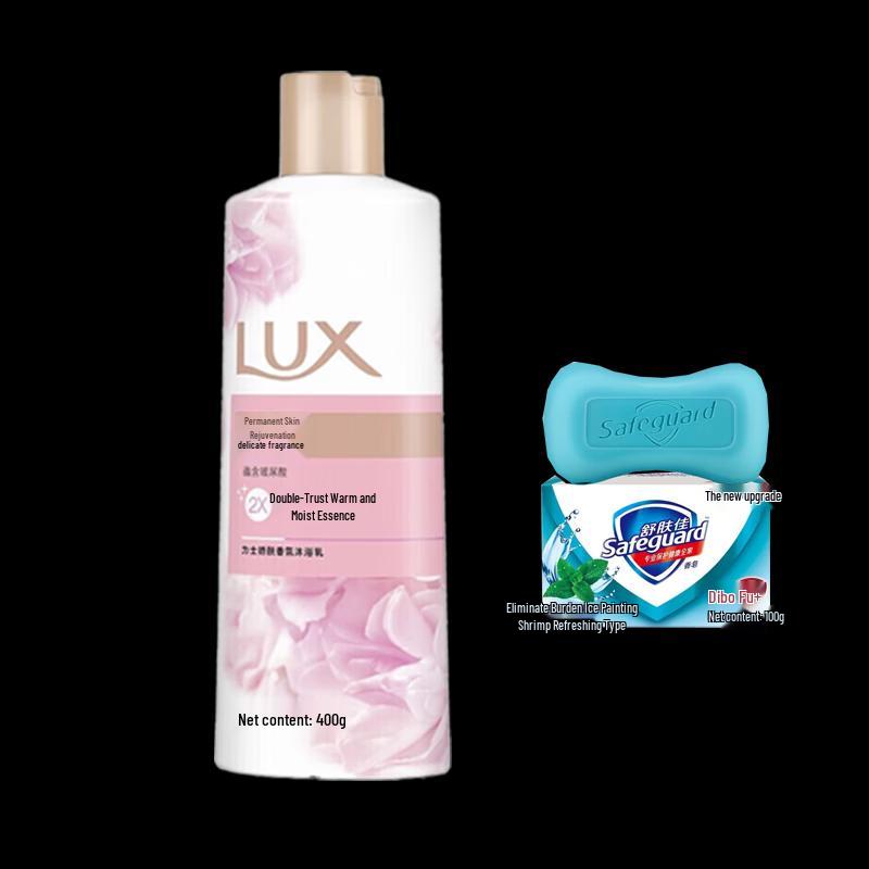 

Lux Tender Skin Scented Body Wash & Mint Soap Set