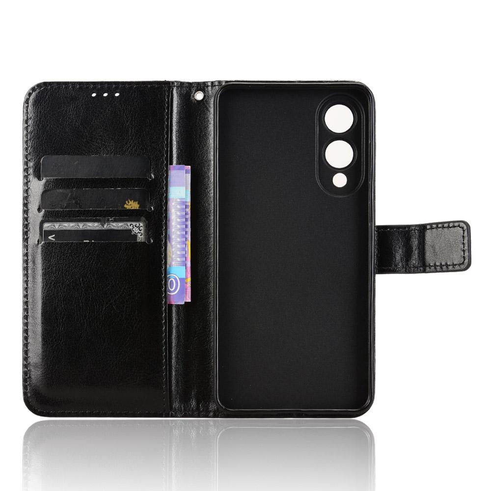 

Чохол для Samsung Galaxy S25 Edge Crazy Horse Texture PU Leather Cover для телефону-гаманця Brown