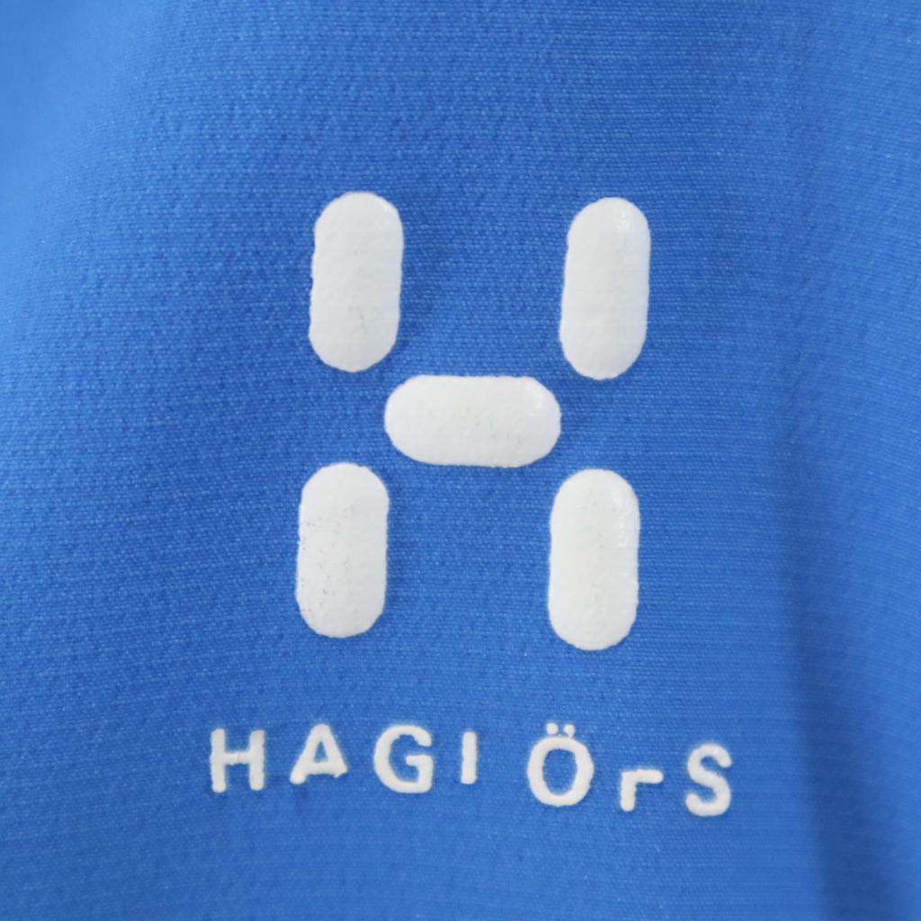 HAGLOFS Food jacket L blue Outdoors Men's Used