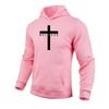 2025 Hot Sale Men's Cross Printed Hoodies All Season Daily Casual Sport Hooded Sweatshirts Male Home Outdoor Comfort Fashion Top