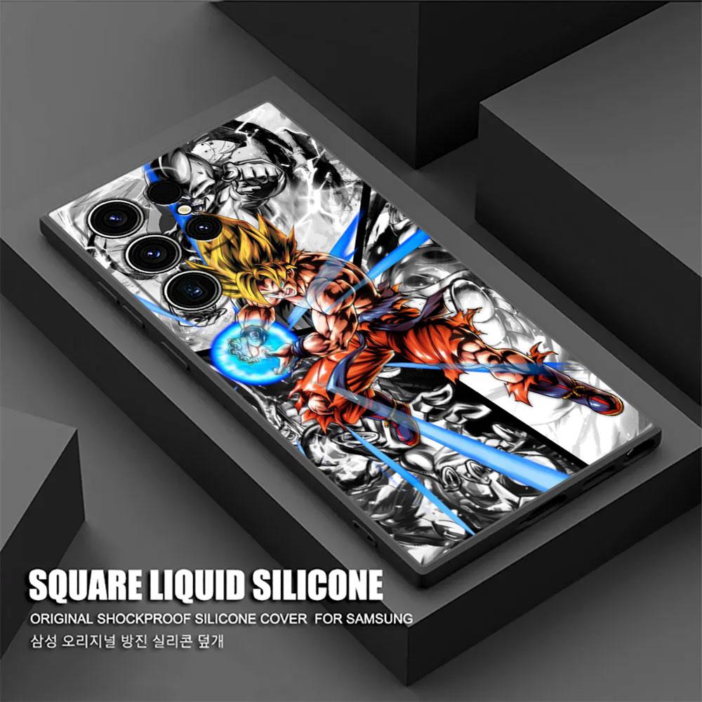 Dragons Balls Z Super Goku Anime Phone Case For Samsung Galaxy S25 S24 S23 S20 S21 FE S26 S22 Ultra 5G S26 Plus S25FE Soft Cover