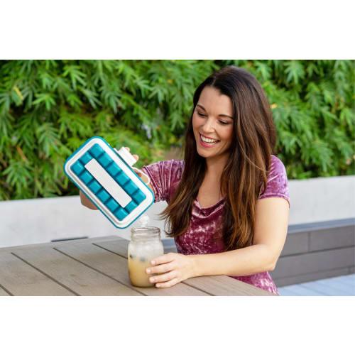 Officially Imported and Distributed by Icebreaker, a Danish, Scandinavian-inspired, compact, odor-resistant ice tray/ice maker (ICBP-WB).