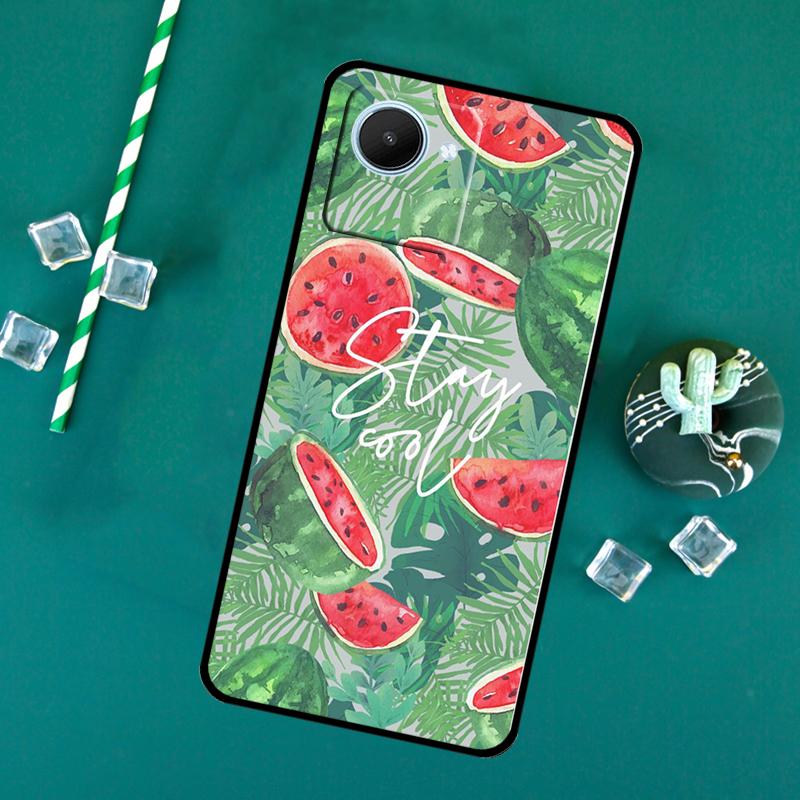 Cute Summer Fruit Watermelon For Realme 15 Pro 10 11 12 13 14 Pro Plus GT6 GT7 C61 C67 C63 C71 C55 C51 C65 C53 C75 Case