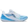 Li Ning Red Hare 7 Mesh Cushioning Slip Resistant Abrasion Resistant Low top Running Shoes Men's White Blue ARPU003-2(Team188-)