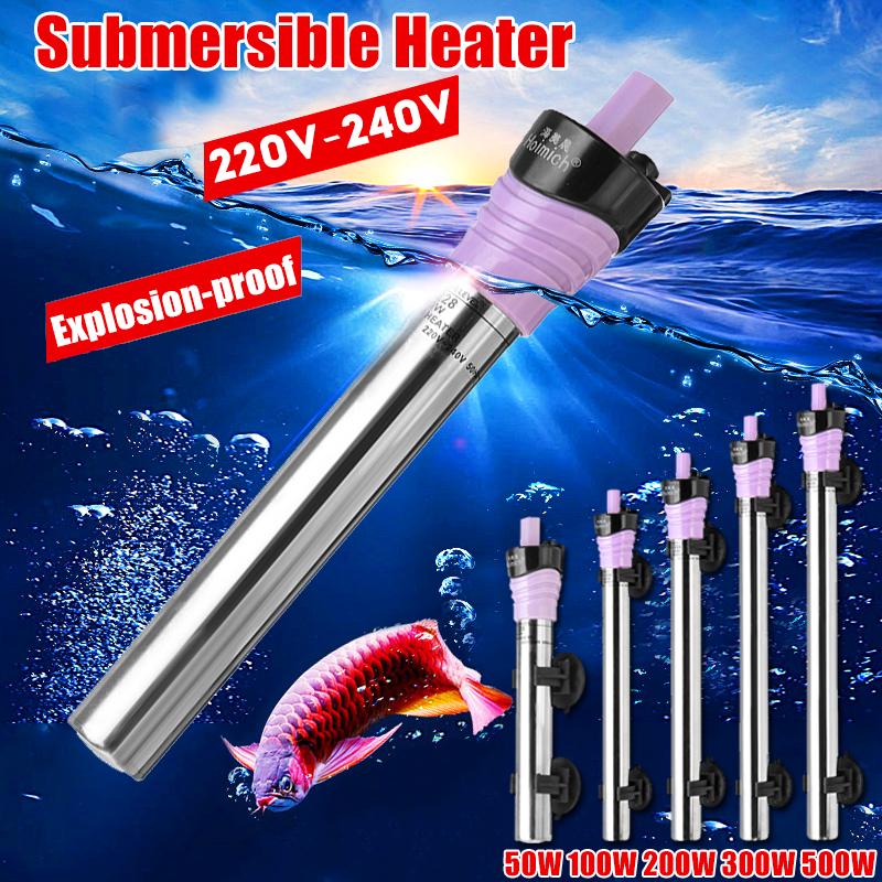 Buy 50W/ 100W/ 200W/ 300W/ 500W Aquarium Heating Rod 304 Stainless ...