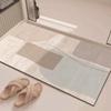Quick-Dry Diatom Mud Bathroom Mat - Absorbent, Anti-Slip, Soft Foot Mat for Toilet & Entrance