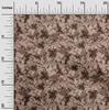 oneOone Cotton Poplin Brown Fabric Abstract Floral Diy Clothing Quilting Fabric Print Fabric By Yard 42 Inch